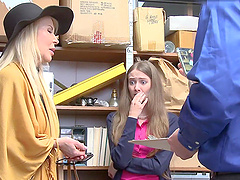 Blowjobs galore in a wild FFM threesome with Erica and Samantha on top of their man Mike