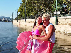 Crazy Dan and wild Milena in a raunchy reality bang fest
