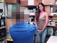 Sofie's sultry lips devour Marcus in a steamy office hookup