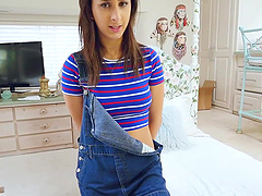 Dirty Brunette Ashley gets pounded in every hole by filthy Tony