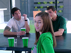 Jon Rogue pounds Kourtney Rae & Cielo West in a wild four-way