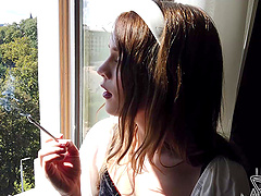 Teeny Kapri and kinky Miss Pussycat engage in wild toy play