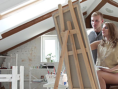 Blondie Vlada's wild Russian romp with teen stud