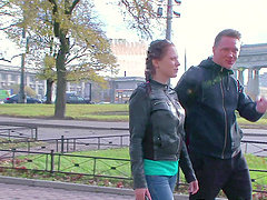 Russian Leksy Fox seduces her teen lover in a steamy session of oral pleasures and hot positions