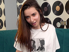 Teen Bloom Lambie's naughty playtime: Brunettes with big naturals and a lustful touch