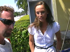 Skinny Chick Gets Destroyed On The Sofa