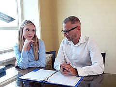 Teen Daisy and her hunk indulge in passionate coupling