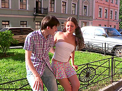 Tory's ball-worshipping blowjob binge in a steamy reality session