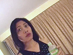 Asian MILF's shaven pussy and Thai hubbie explore kinks in POV