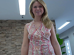 Blond bombshell Cornelia goes wild with a steamy double penetration in various positions
