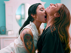 Avery and April's ink-covered locks conceal their hidden desires