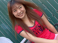 Japanese beauty Noriko Kago delivers a steamy blowjob in this raw reality encounter