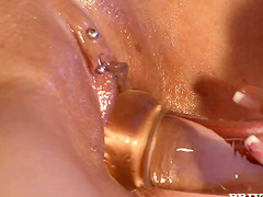 This Is My First Time In Dildo Fucking