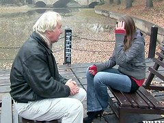 Old School Dude Still Has A Lots Of Sperm