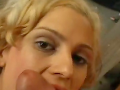 Lux Puts Legs In The Air For Both Tongue and Cock