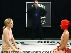 Another win of Ninja in hot sex battle on the mat