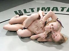 Hot and merciless fighting and fucking on the tatami