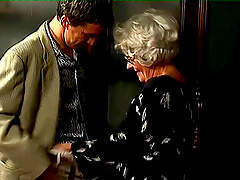 Granny is old but still a hot fucking slut in the bedroom