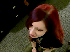 Steamy Redhead Performs Blowjob And Handjob In Homemade POV Porn
