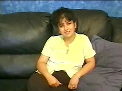 Naughty Cherly Dinero Gets Hairy Pussy Pounded And A Facial