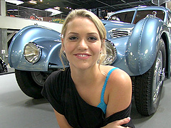 Bendy Jessica Practices Yoga And Flashes Her Natural Tits