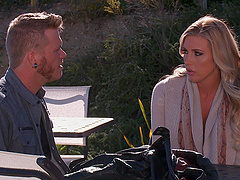 Seductive porn hottie Anikka Albrite likes to get nailed hard and doggystyle