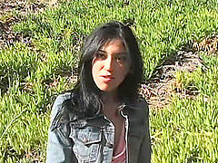 Nice tits porn brunette hottie treats cock a hot and nasty outdoor blowjob