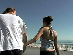 Naughty amateur porn brunette hot chick gets fucked hardcore outdoor doggystyle