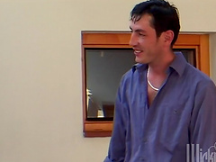 Hardcore anal slut with a tongue piercing gets cum in her mouth