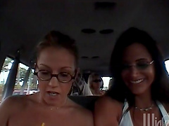 Krystal Steal gets her pussy fucked balls deep doggystyle