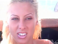 Krystal Steal gets her pussy fucked balls deep doggystyle