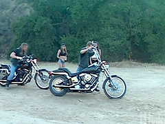 This is a story of two rock couples fucking hardcore outside