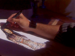 Kinky brunette pornstar with long hair gives a blowjob then gets drilled hardcore