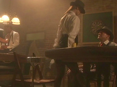 Cherokee and Mia Smiles in bras swallow cums after being rammed hardcore