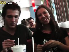 Amateur Couple Go Out Shopping And End Up Fucking In Public Restroom