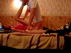 Nice ass russian receives a hot creampie after awesome bang scene