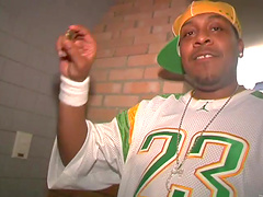 Nasty interracial group sex with horny girls getting cowgirl banging