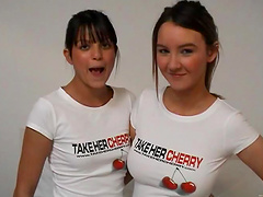 Hot lesbian fuck action with naughty hot ass porn hotties Katie and Sasha Cane