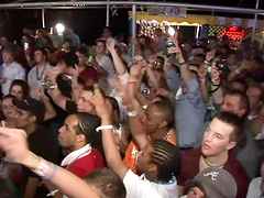 Sexy porn hotties display seductive bodies in a hot erotic party