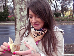 Slut riding cock in the car like her life depended on it